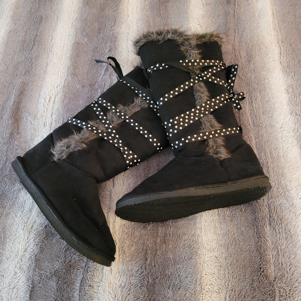 Justfab boots size 10